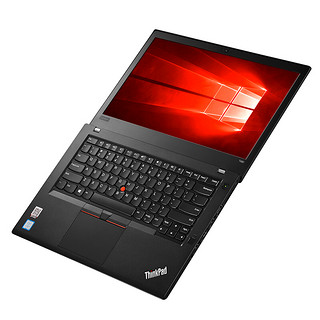 ThinkPad 思考本 T系列 T490 14英寸笔记本电脑(黑色、酷睿i5-10210U、8GB、512GB SSD、核显)