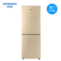 Skyworth  创维 BCD-215WY 215L 两门冰箱