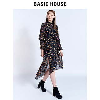 BASIC HOUSE 百家好 HROP521D 女士碎花连衣裙