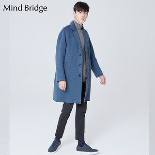 Mind Bridge MSCA7106 男士中长款毛呢外套