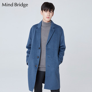 Mind Bridge MSCA7106 男士中长款毛呢外套