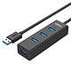 优越者 USB3.0集线器  0.3米 黑/白