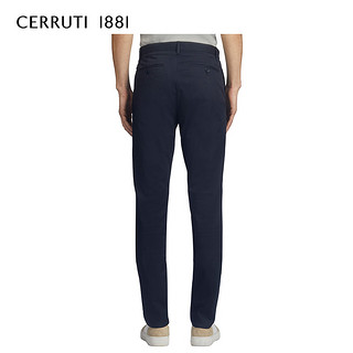 CERRUTI 1881 C3761EI081 男士纯色修身直筒西裤