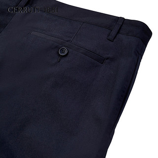 CERRUTI 1881 C3761EI081 男士纯色修身直筒西裤