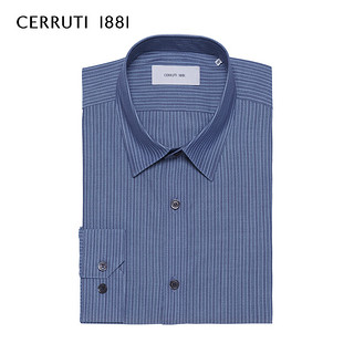 CERRUTI 1881 C3639EMC81 男士长袖条纹衬衫