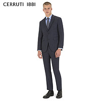 CERRUTI 1881 C3808EM451 男士休闲修身纯羊毛西服套装