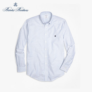 Brooks Brothers 布克兄弟 1000010672 男士休闲长袖衬衫 白色 XS