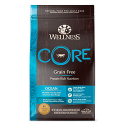 WELLNESS 宠物健康 美国原装进口犬粮宠物健康 通用成犬鱼肉味狗粮 1.81kg