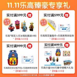 乐高(LEGO)积木 迪士尼公主系列 儿童玩具 女