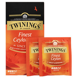 TWININGS 川宁 茶叶红茶茶包 25包*2g *4件