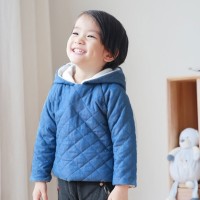 网易严选 新生儿斜开襟夹棉棉衣