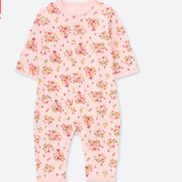 UNIQLO 优衣库 婴儿罗纹连体装