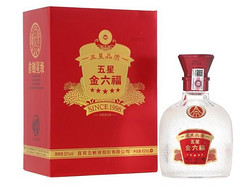 金六福 五星 52度白酒 450ml *3件