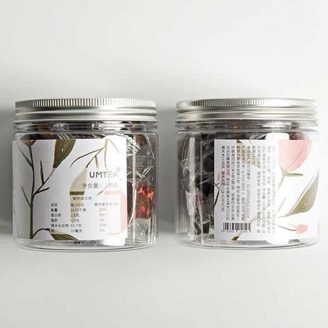 UMTEA 美学实验茶室 玫瑰黑糖 100g*2罐