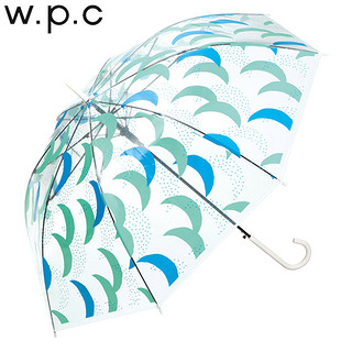 w.p.c PT系列 PT-01 日本透明长柄雨伞 粉色