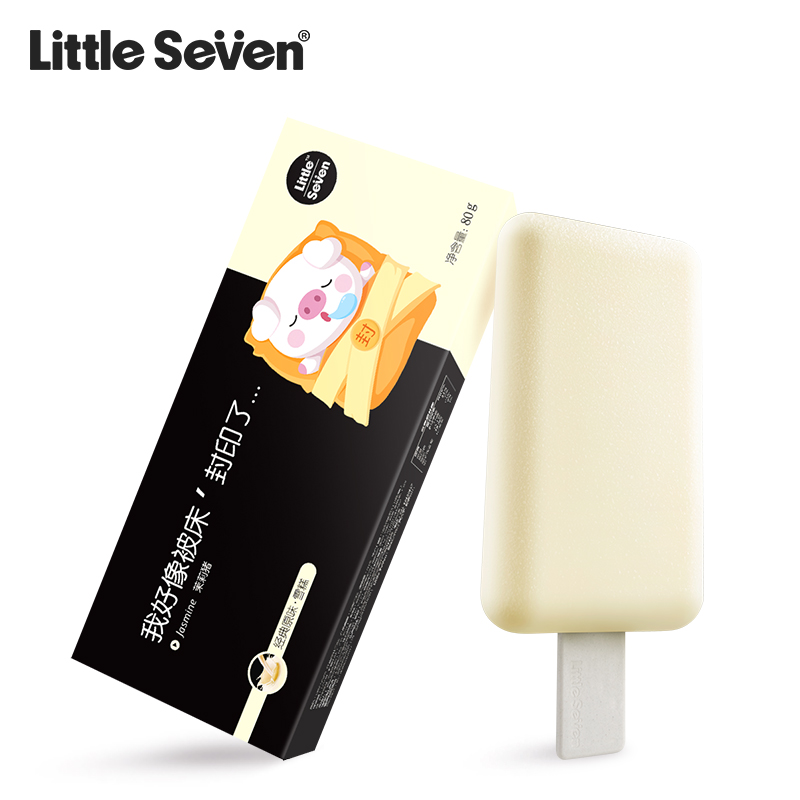 Little seven 茉莉の追梦日记 液氮冰淇淋 原味 10支