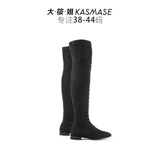 KASMASE 大筱姐 MA98706-07 女士时尚百搭平跟过膝靴