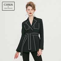  Chris by Christopher Bu卜柯文 A18EA71 女士羊毛西服外套