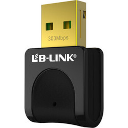 必联（LB-LINK）BL-WN300 300Mbps迷你USB无线网卡 台式机笔记本随身wifi接收器 路由器wifi接收信号