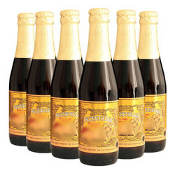 Lindemans 林德曼 桃子啤酒 250ml*6瓶 *5件+Keizerrijk 布雷帝国 白啤酒 330ml 6瓶 *5件