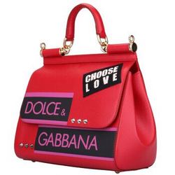 DOLCE&GABBANA SICILY系列 BB6002 AS537 80303 女士单肩包