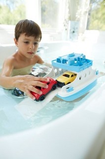 Green Toys 渡轮 儿童戏水玩具 蓝色/白色
