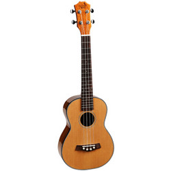 相思鸟 尤克里里/ukulele 26寸夏威夷乌克丽丽小吉他 考级练习云杉斑马亮光 XS1243