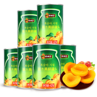 林家铺子 糖水黄桃水果罐头