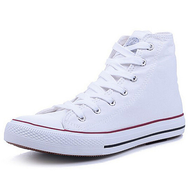 商品warrior 回力 wxy473 中性高帮帆布鞋 白色 44码