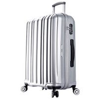 BINHAO 宾豪 1549KA 万向轮拉杆箱 20英寸 银色