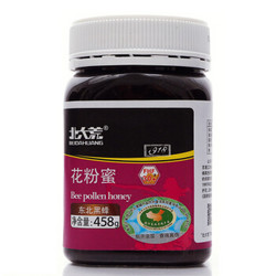 BEIDAHUANG 北大荒 东北黑蜂1918系列花粉蜜 458g