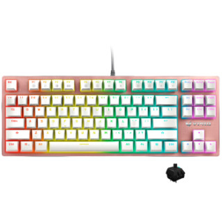 RAPOO 雷柏 V500 电竞机械键盘 黑轴 RGB