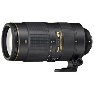 Nikon 尼康 AF-S 80-400mm F4.5-5.6G ED VR 远摄变焦镜头 尼康F卡口 77mm