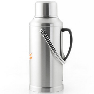 悠佳 鼎盛系列3.2L不锈钢保温瓶热水瓶暖壶 开水瓶 保温壶大容量3.2L 不锈钢本色ZS-9802 *3件