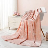 SOMERELLE 安睡宝 法兰绒毯 嫩粉 150*200cm