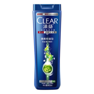 CLEAR 清扬 男士去屑洗发露 清爽控油型