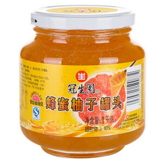 GSY 冠生园 蜂蜜柚子罐头 1kg