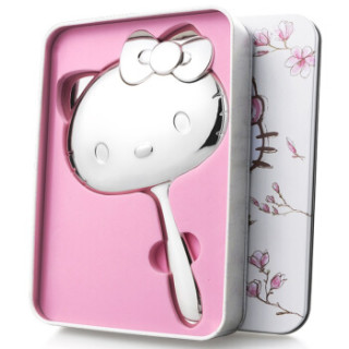 Hello Kitty 凯蒂猫 KT1401 金属手柄化妆镜