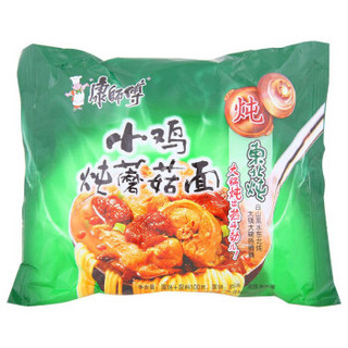 康师傅 经典袋小鸡炖蘑菇面 100g