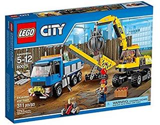 LEGO 乐高 City城市系列 60075 挖掘机和卡车