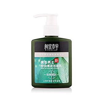 INOHERB 相宜本草 黑茶男士控油清凉洁面乳150ml