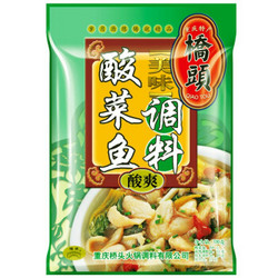 桥头 美味酸菜鱼调料 300g *2件