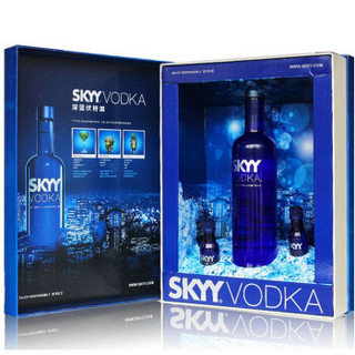  SKYY Vodka 深蓝 伏特加礼盒（2016年礼盒）