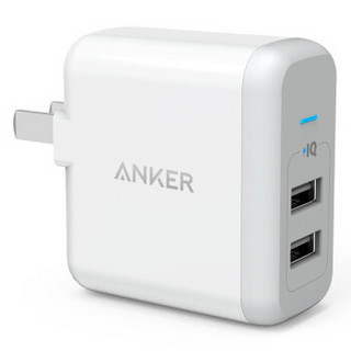 ANKER 24W 2口USB充电器