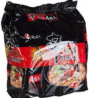 NONGSHIM 农心 黑袋辛拉面 130g*4