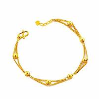 CHOW TAI SENG 周大生 女款黄金手链 4.11g