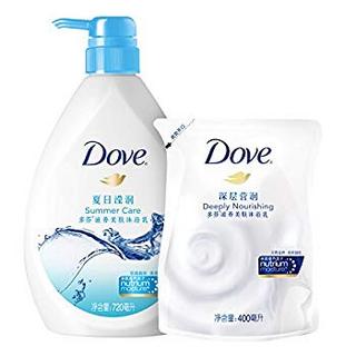 Dove 多芬 夏日滢润 滋养美肤沐浴乳 1000ml