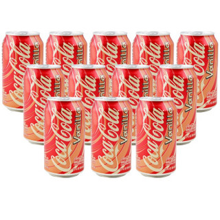  可口可乐 Coca-Cola 香草味 355ml*12