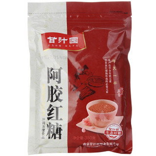 甘汁园 胶红糖 350g