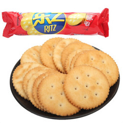 RITZ 乐之 薄片饼干 原味 100g *44件